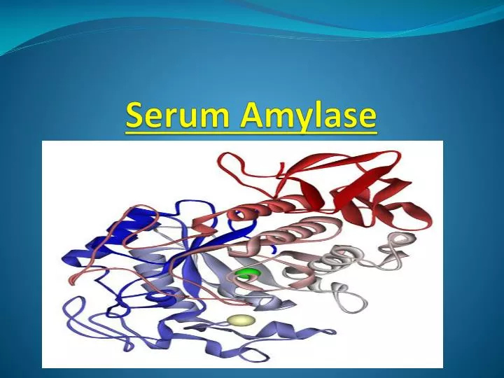 serum amylase