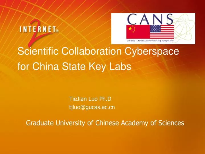 scientific collaboration cyberspace for china state key labs
