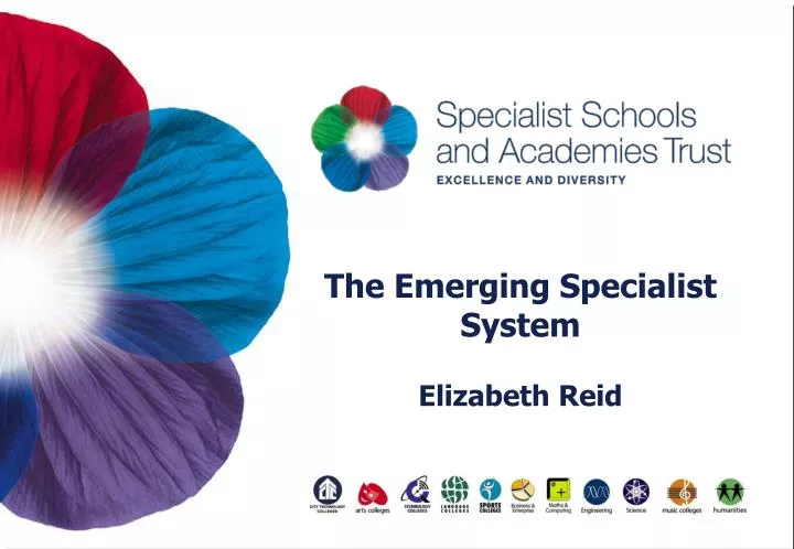the emerging specialist system elizabeth reid