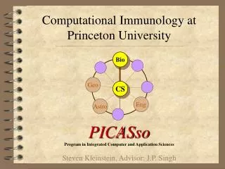 Computational Immunology at Princeton University