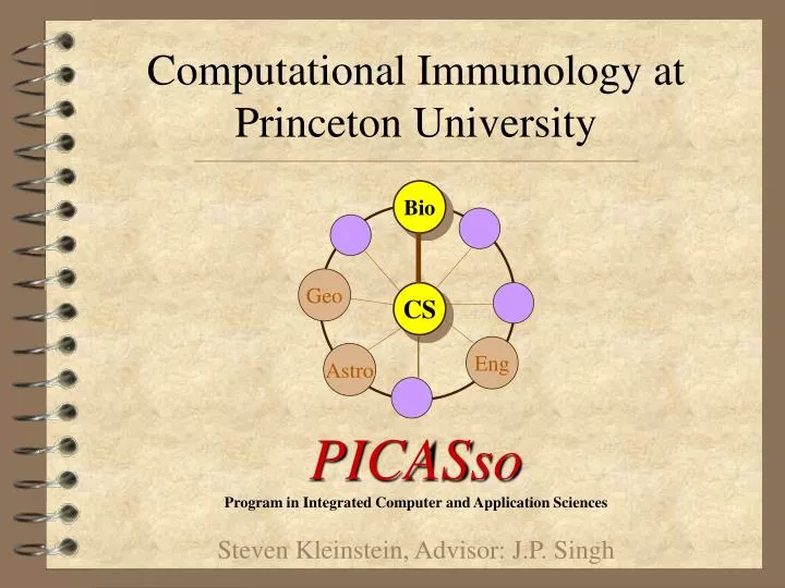 computational immunology at princeton university