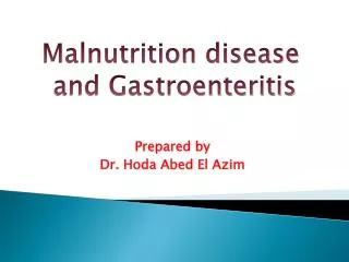 Prepared by Dr. Hoda Abed El Azim