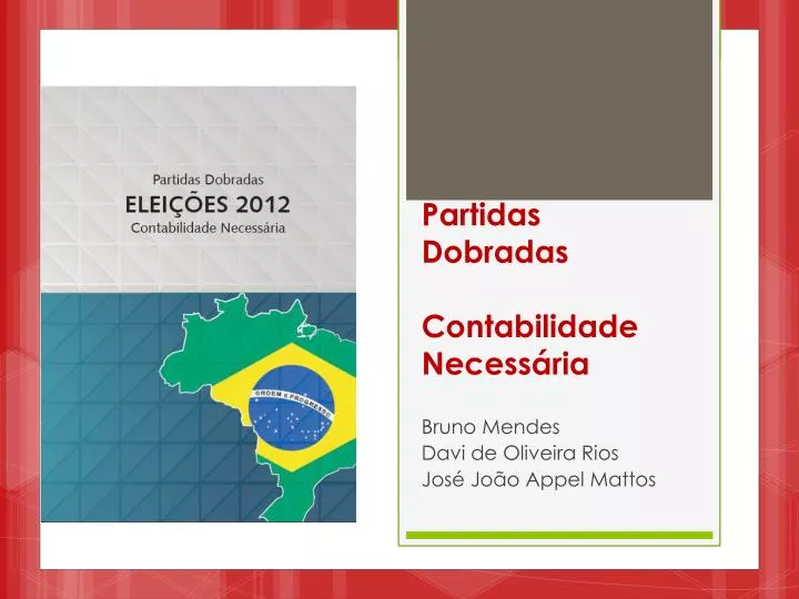 partidas dobradas contabilidade necess ria