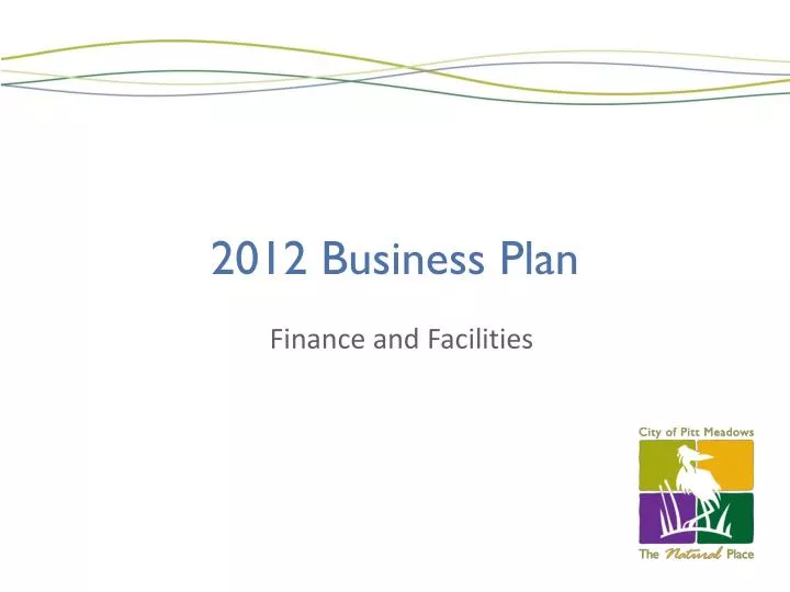 2012 business plan