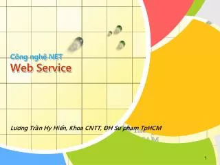 c ng ngh net web service