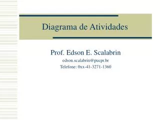 diagrama de atividades