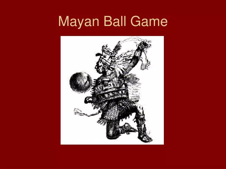 mayan ball game
