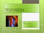 TELEVISION - slide 1