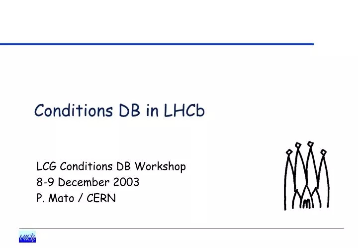 conditions db in lhcb