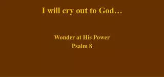 I will cry out to God…