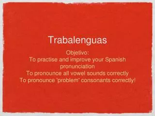 trabalenguas