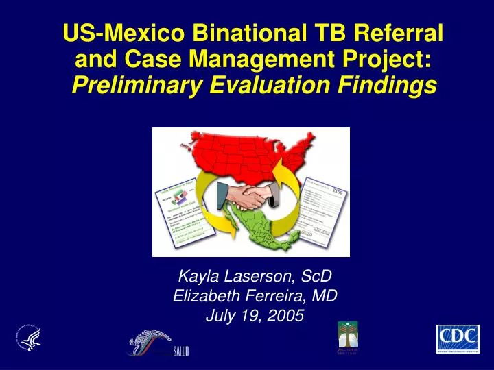 us mexico binational tb referral and case management project preliminary evaluation findings