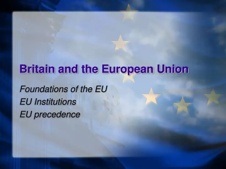 britain and the european union