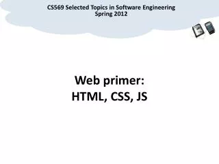 Web primer: HTML, CSS, JS