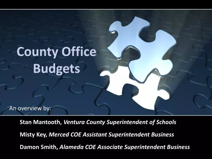 county office budgets