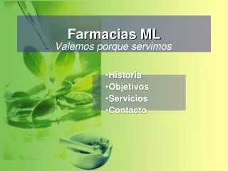 farmacias ml