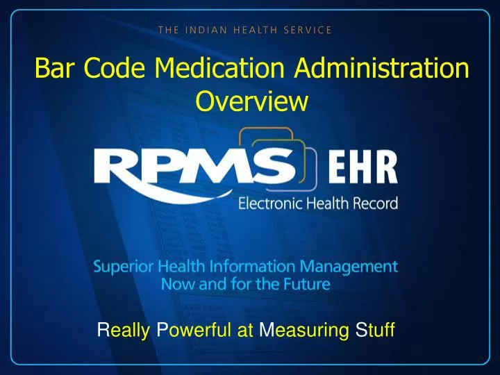 bar code medication administration overview