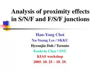 Analysis of proximity effects in S/N/F and F/S/F junctions