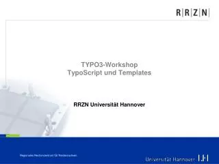 TYPO3-Workshop TypoScript und Templates