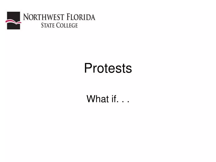 protests