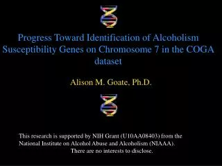 Alison M. Goate, Ph.D.