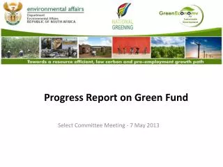 Progress Report on Green Fund