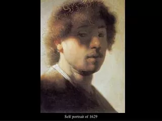 Self portrait of 1629