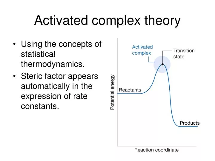 activated complex theory