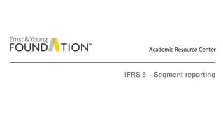 IFRS 8 – Segment reporting