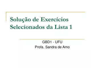solu o de exerc cios selecionados da lista 1