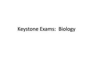 Keystone Exams: Biology