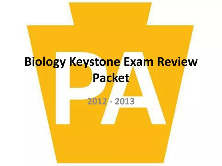 biology keystone exam review packet