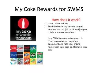My Coke Rewards for SWMS