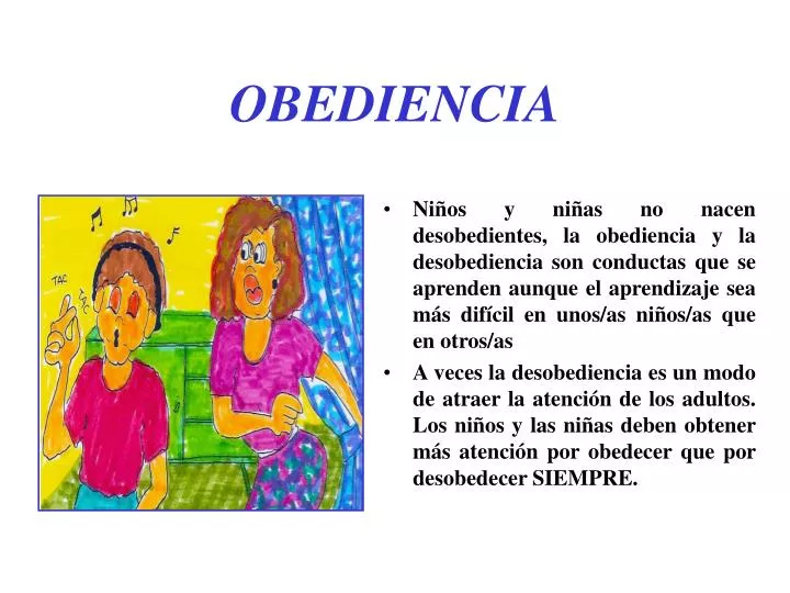 obediencia