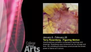 January 8 - February 28 Terry Rosenberg - Figuring Motion