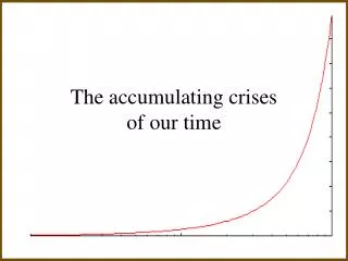 The accumulating crises of our time