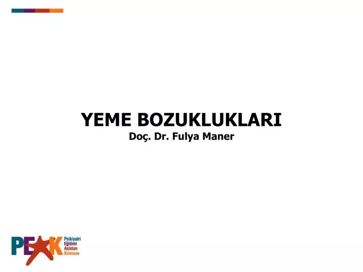 yeme bozukluklari do dr fulya maner