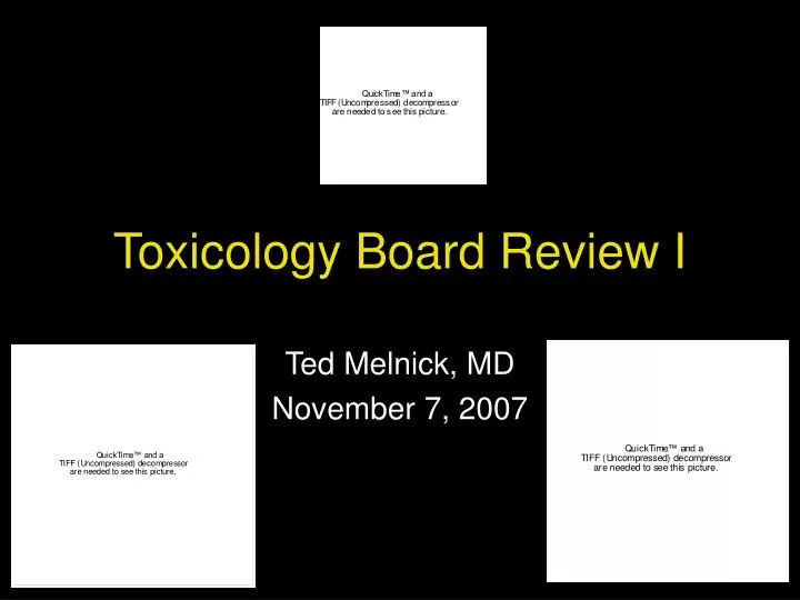 toxicology board review i