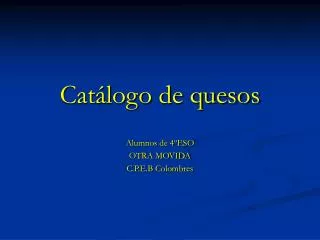 cat logo de quesos