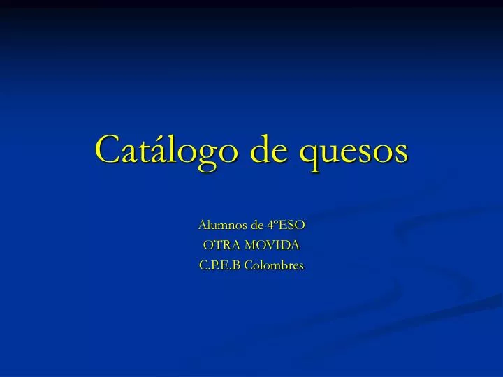 cat logo de quesos