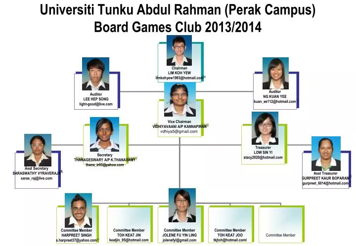 universiti tunku abdul rahman perak campus board games club 2013 2014