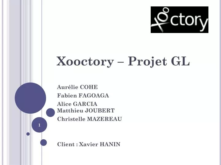 xooctory projet gl