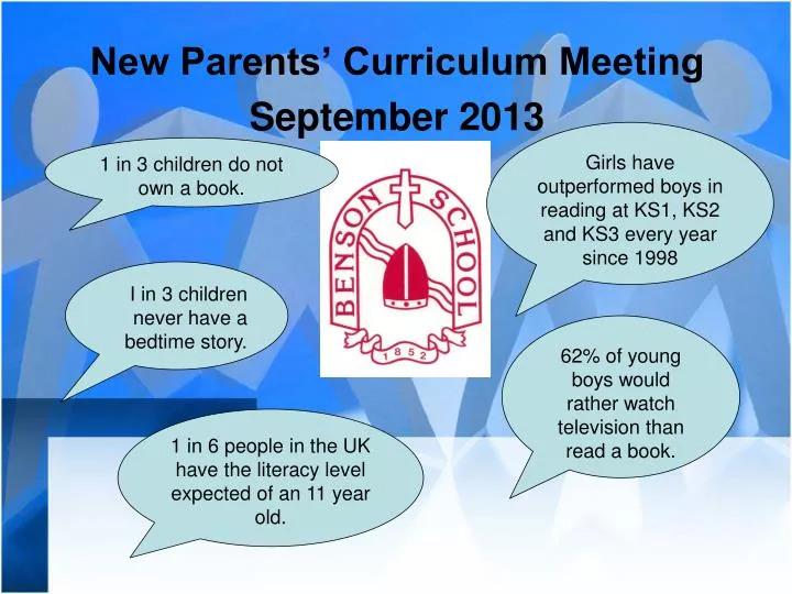 new parents curriculum meeting september 2013