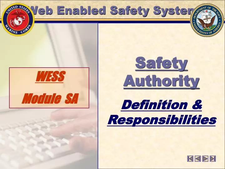 web enabled safety system