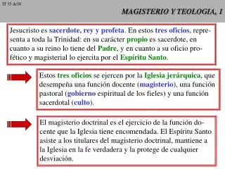 magisterio y teologia 1