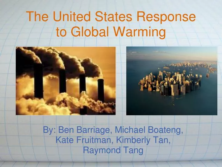 the united states response to global warming