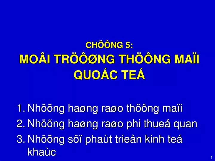 ch ng 5 mo i tr ng th ng ma i quo c te