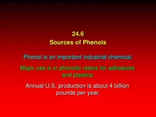 24 6 sources of phenols