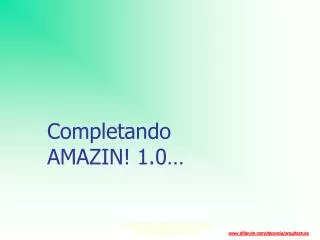 completando amazin 1 0