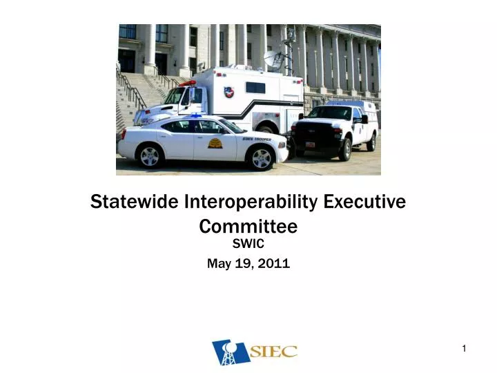 statewide interoperability executive committee